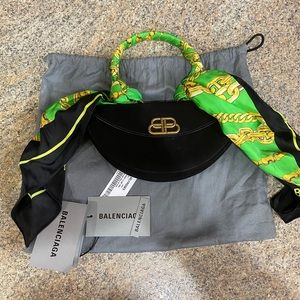 Authentic Balenciaga Half Moon Bag